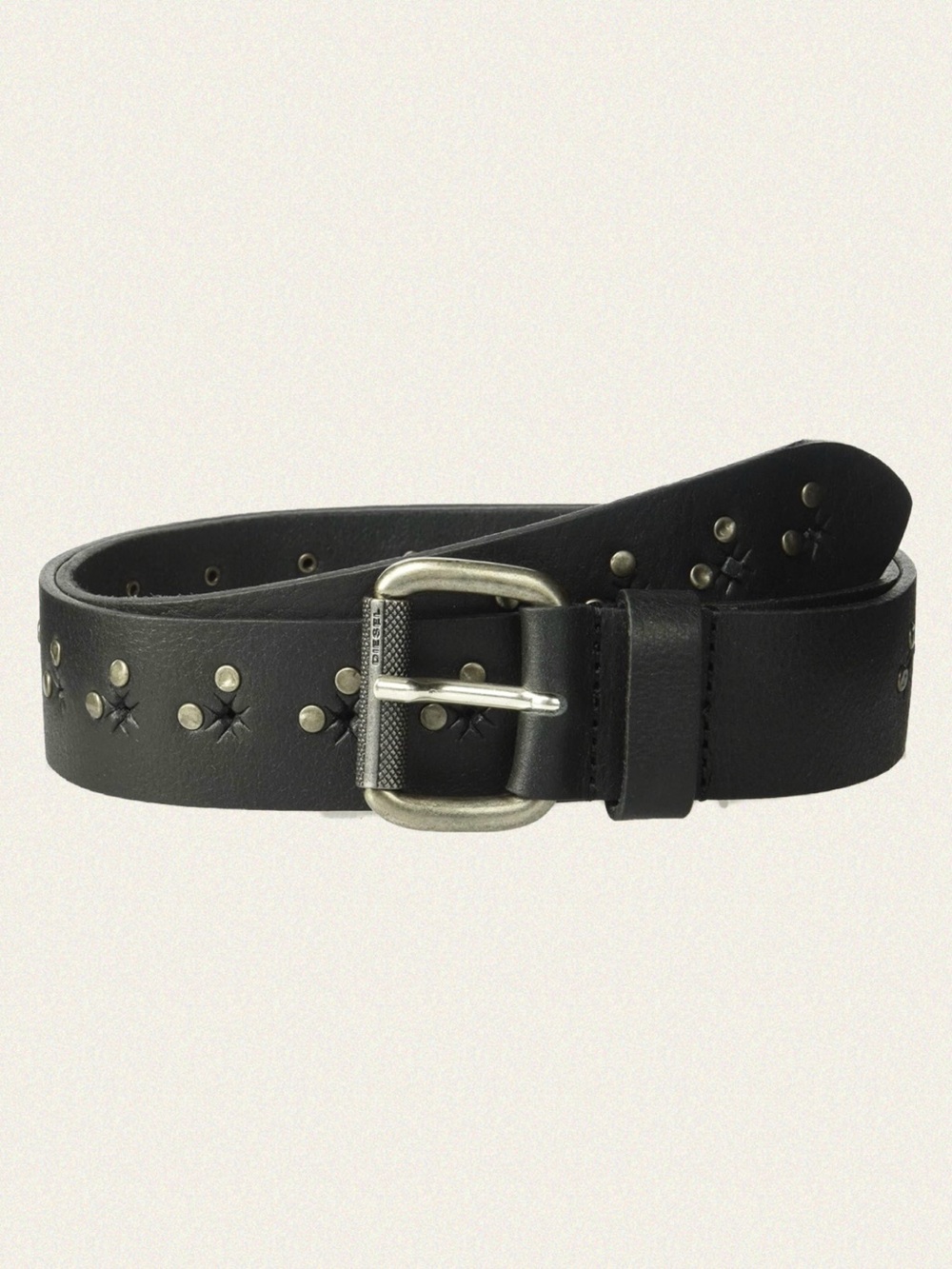 Diesel B-Pegasus Leather Belt
